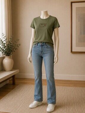 Michael Michael Kors crew neck short sleeve shirt size large women’s